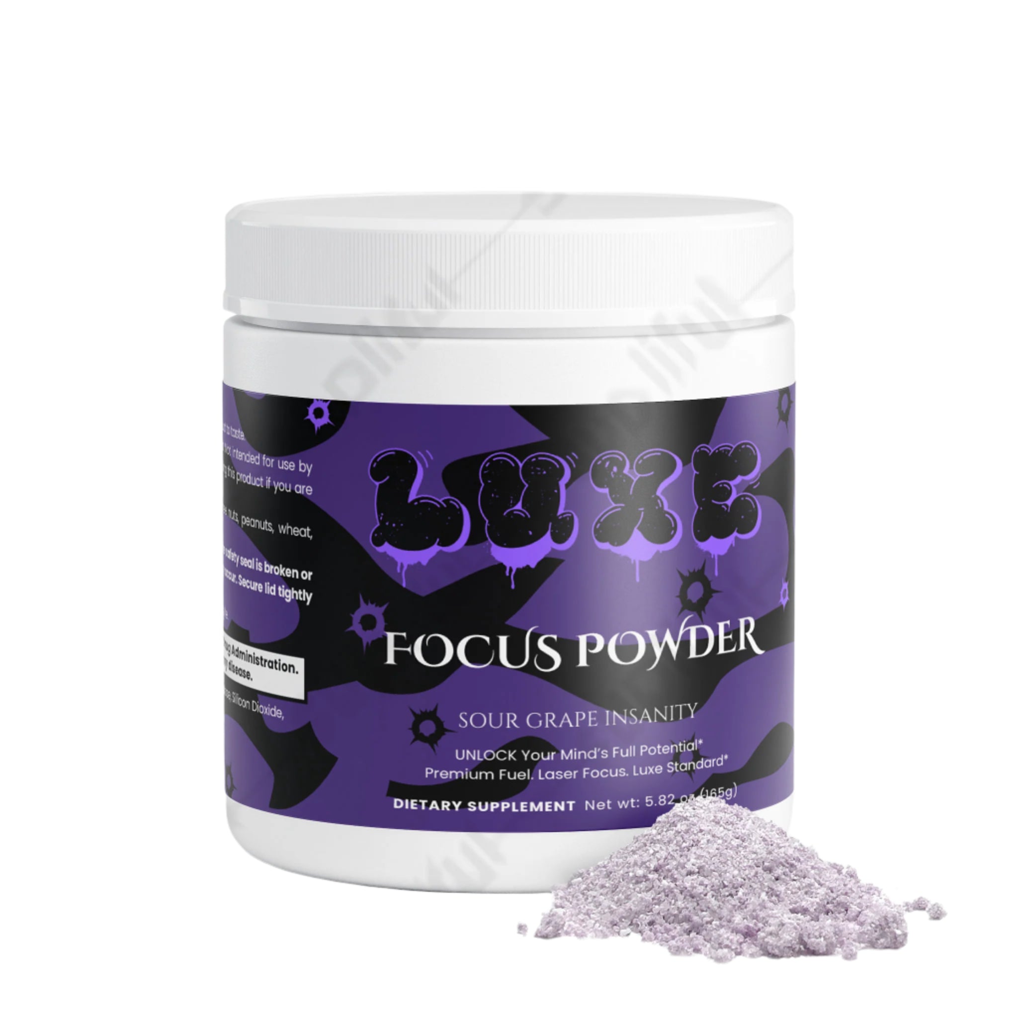 LUXE Fuel Focus Powder (Sour Grape Insanity)
