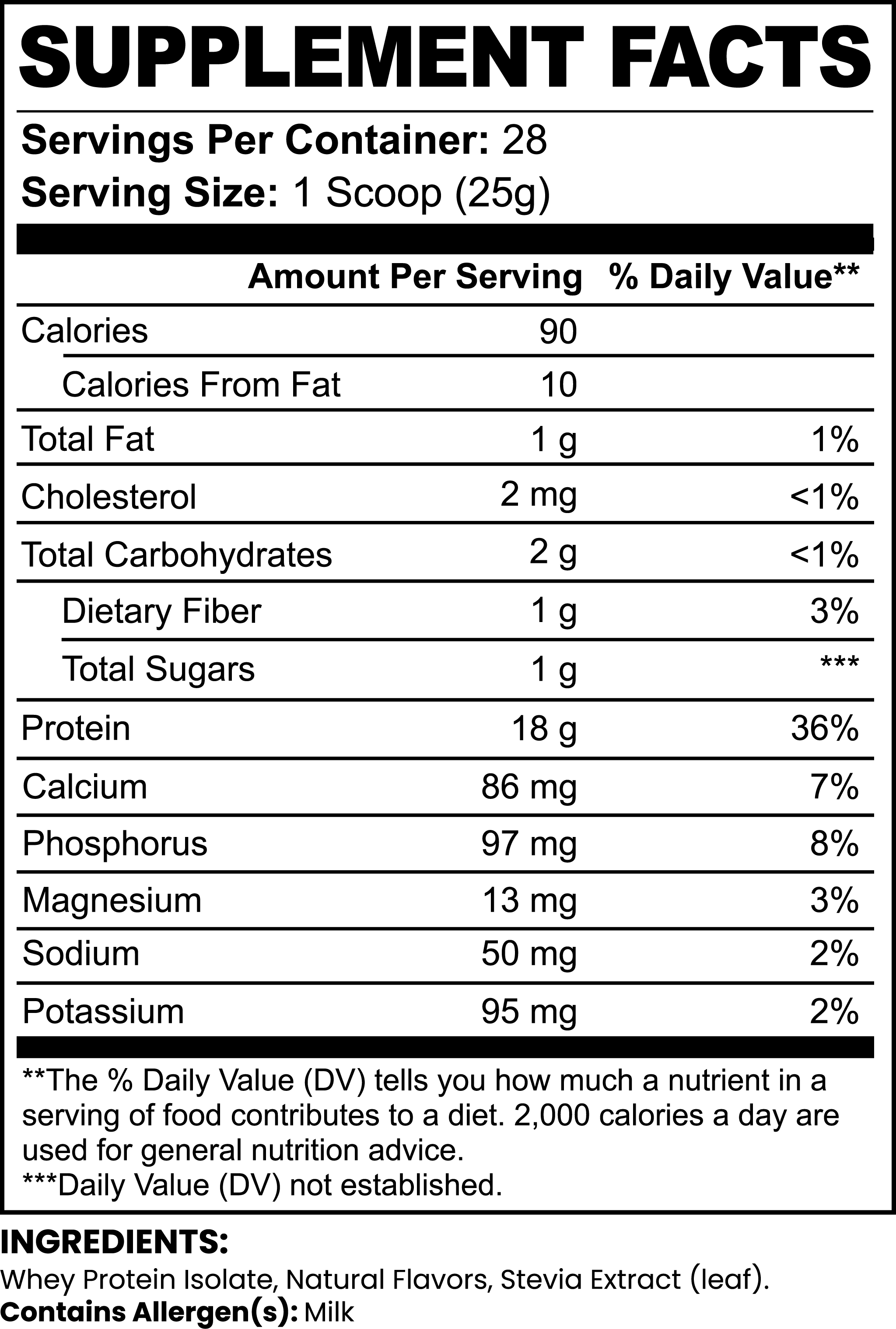 LUXE Fuel Whey Isolate Protein (Chocolate)